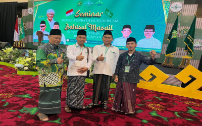 Pengurus Cabang Nahdlatul Ulama (PCNU) Mamuju Ikuti Seminar Sistem Istimbath Hukum dan Bahtsul Masail